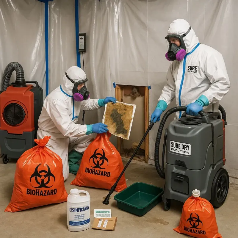 Contaminated Water Handling Protocols process in Belmont, NC