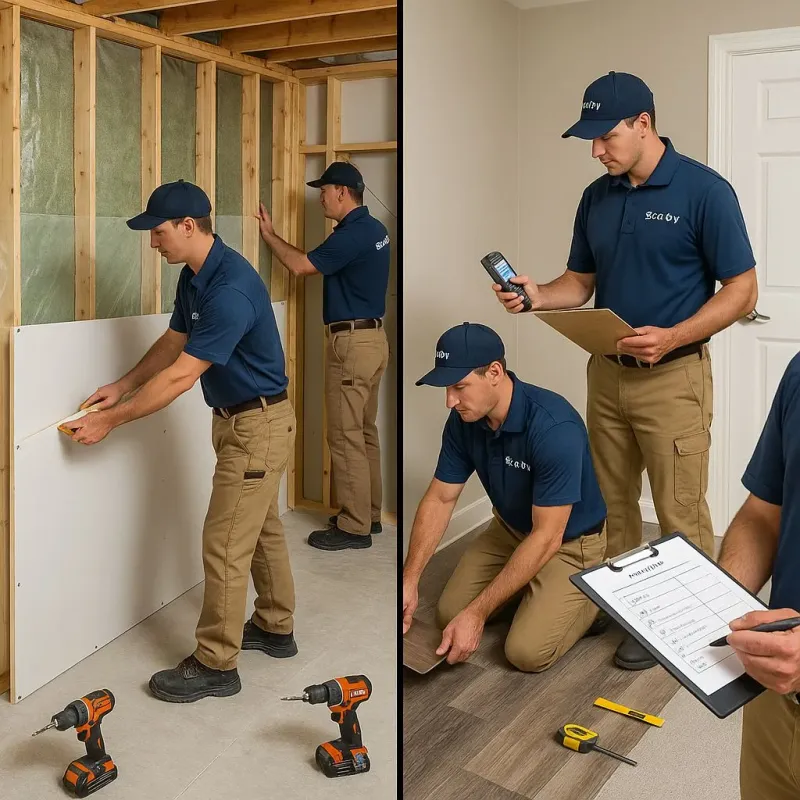 Repairs and Reconstruction process in Belmont, NC