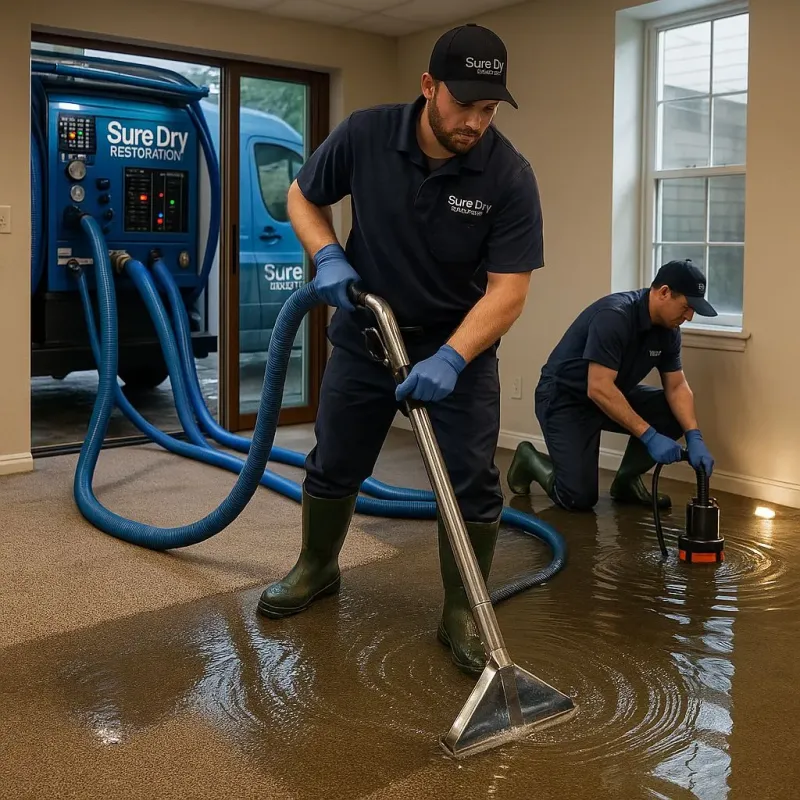 Water Extraction and Removal process in Belmont, NC